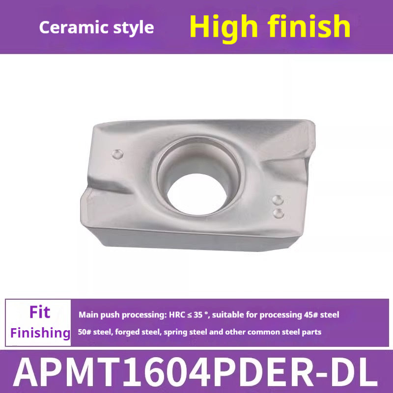 2037-CNC milling cutter APMT1135 special carbide 1604 milling cutter for cast iron r0.8 rough milling coated inserts Shandong Denso Pricision Tools Co.,Ltd.